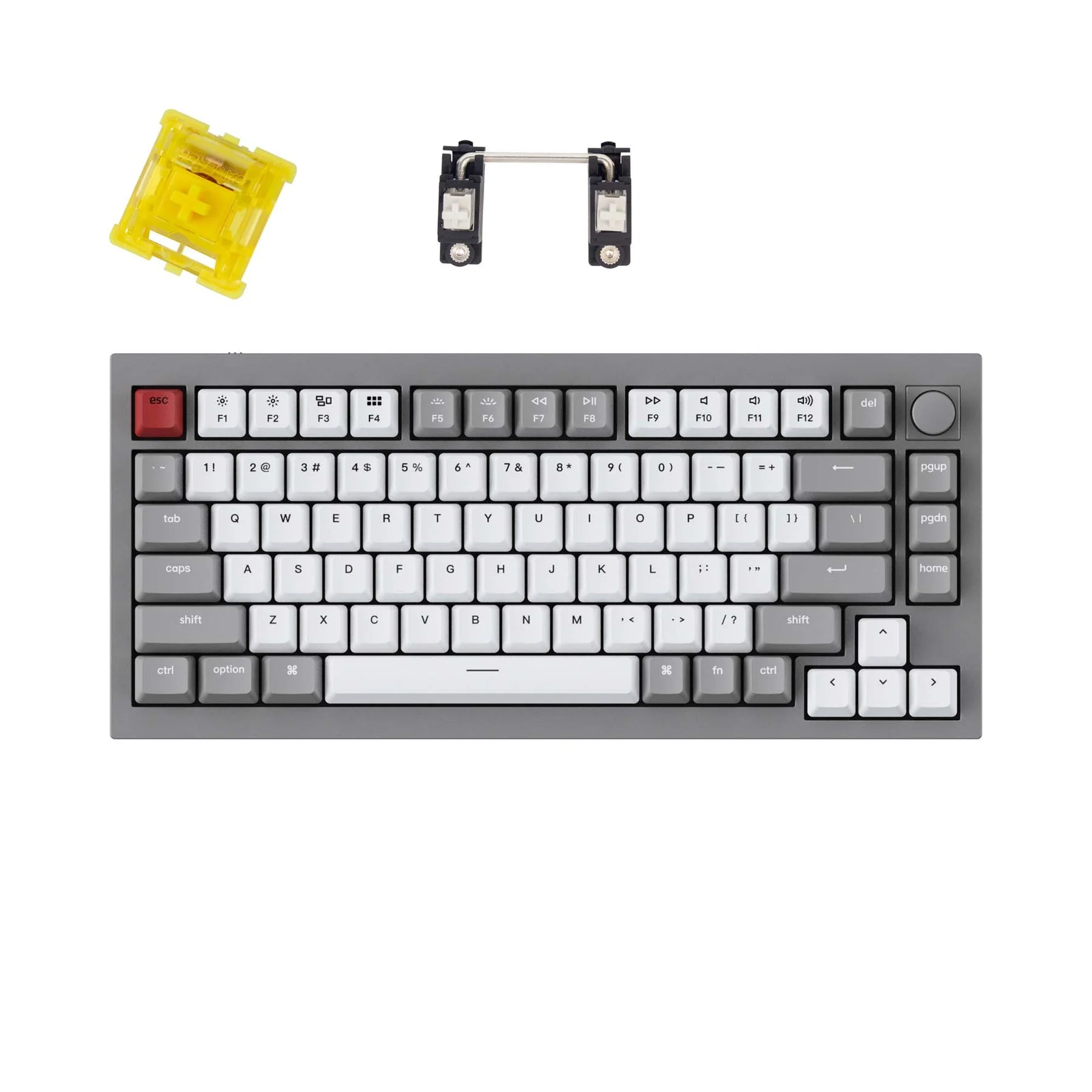 Keychron Q1 QMK Custom Mechanical Keyboard - Version 2 (US ANSI Layout) - Image 8