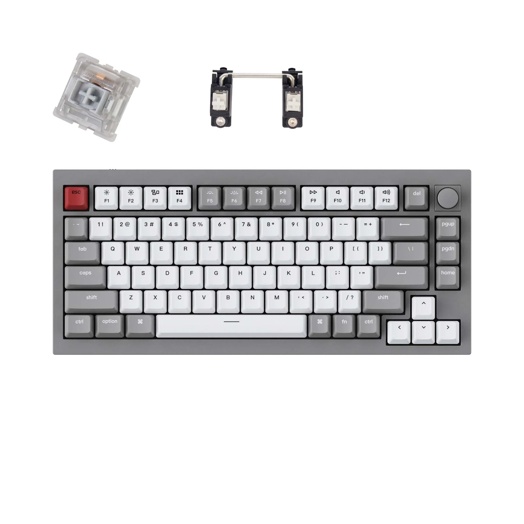 Keychron Q1 QMK Custom Mechanical Keyboard - Version 2 (US ANSI Layout) - Image 9