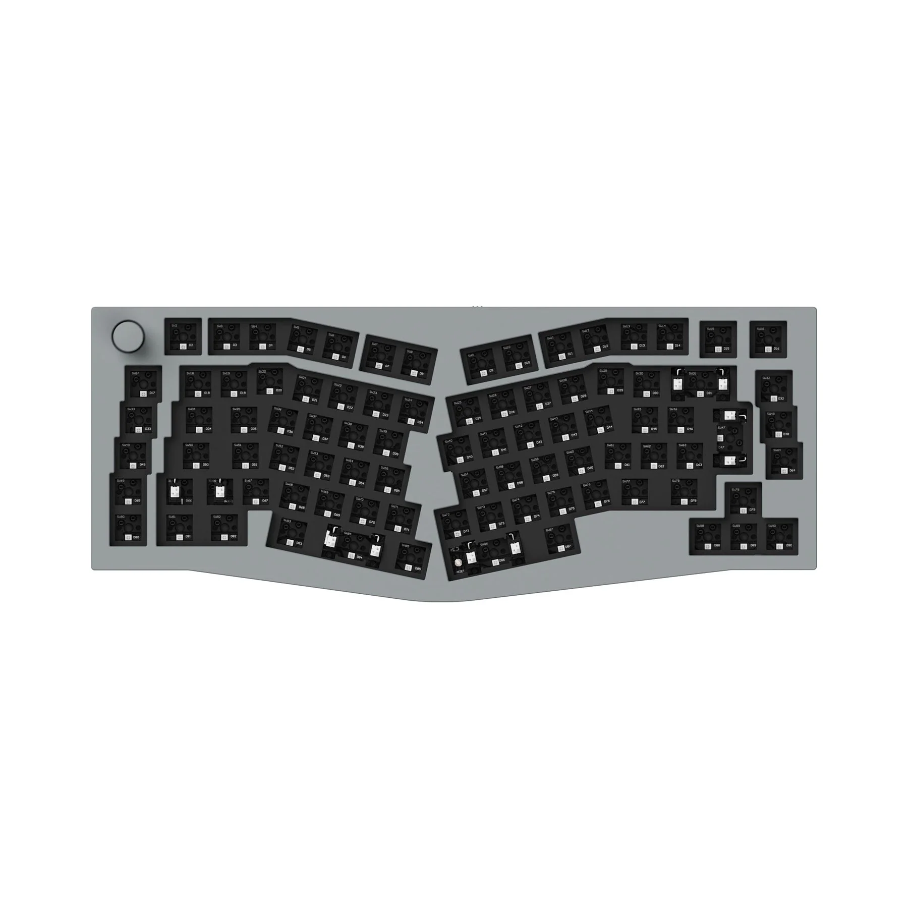 Keychron Q10 (Alice Layout) QMK Custom Mechanical Keyboard ISO Layout Collection - Image 14