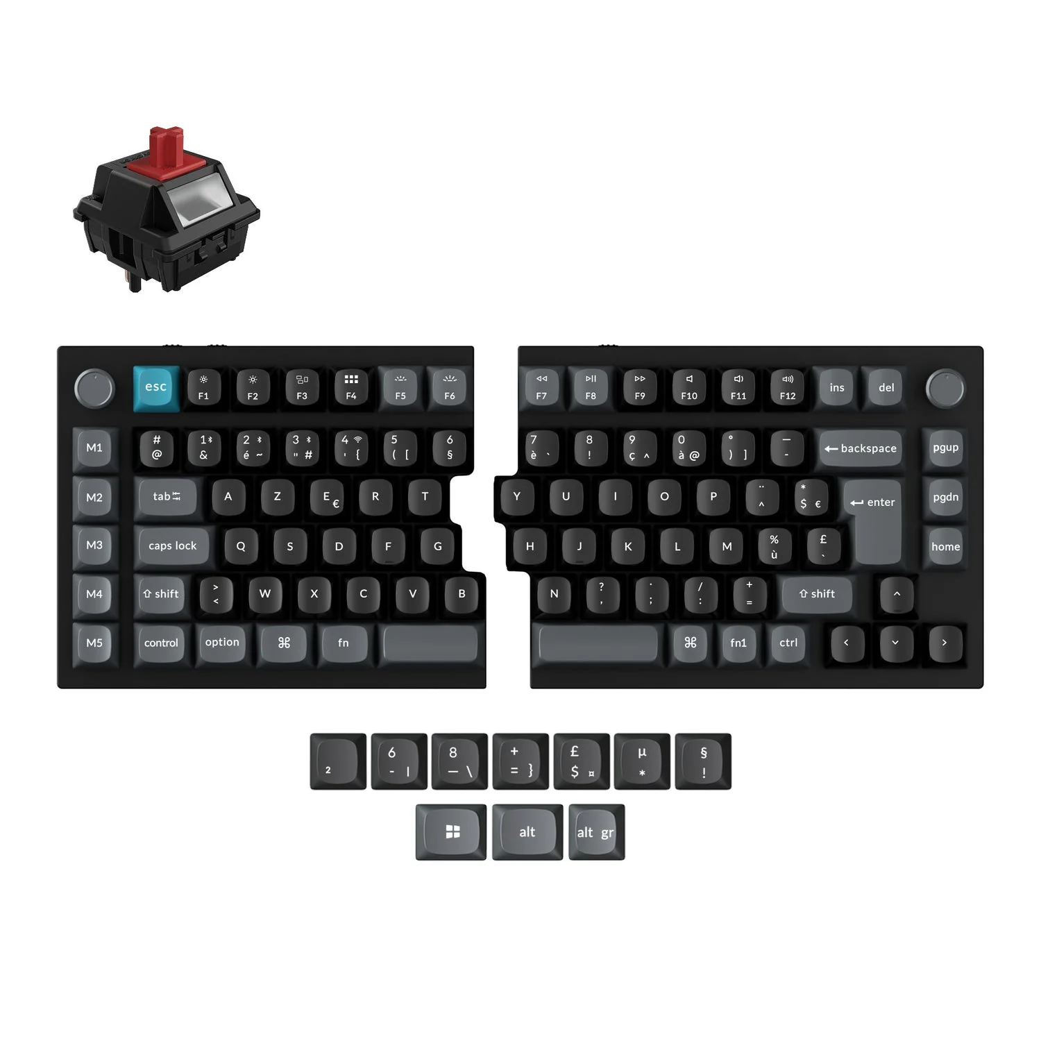 Keychron Q11 Ultra 8K Wireless Custom Mechanical Keyboard ISO Layout Collection - Image 6