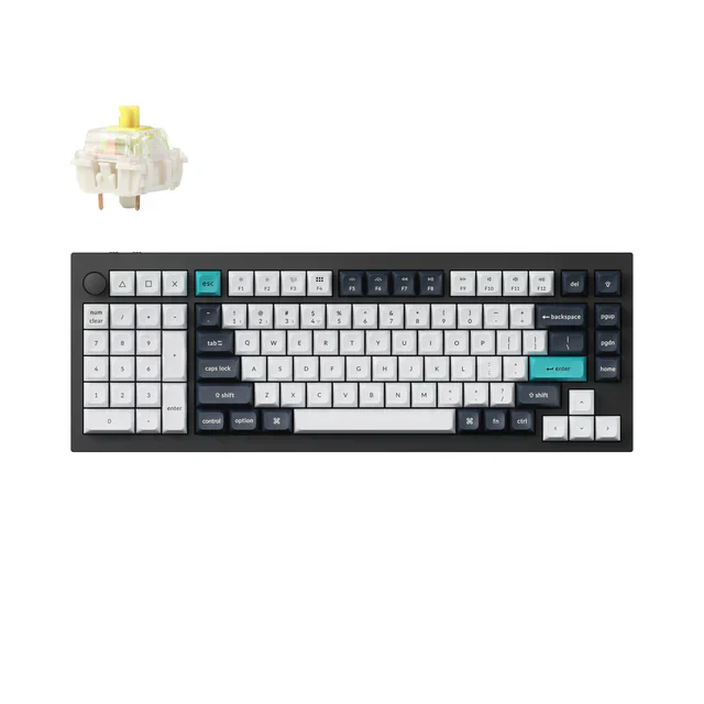 Keychron Q12 Max QMK/VIA Wireless Custom Mechanical Keyboard (US ANSI Layout) - Image 3
