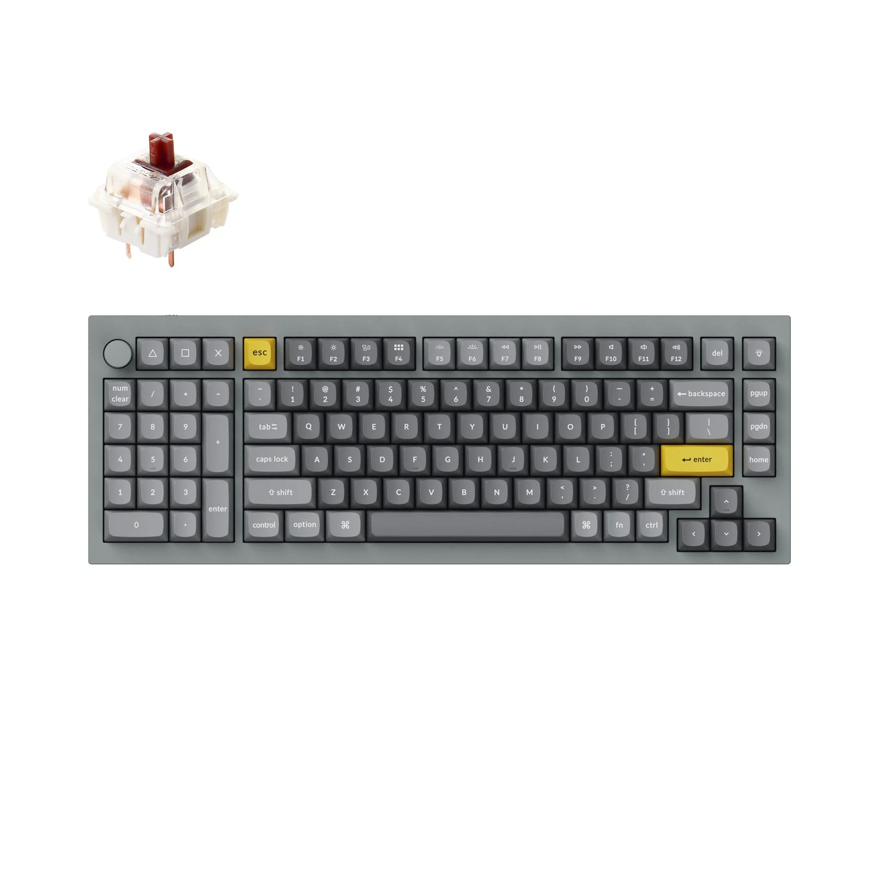 Keychron Q12 QMK Custom Mechanical Keyboard (US ANSI Layout) - Image 10