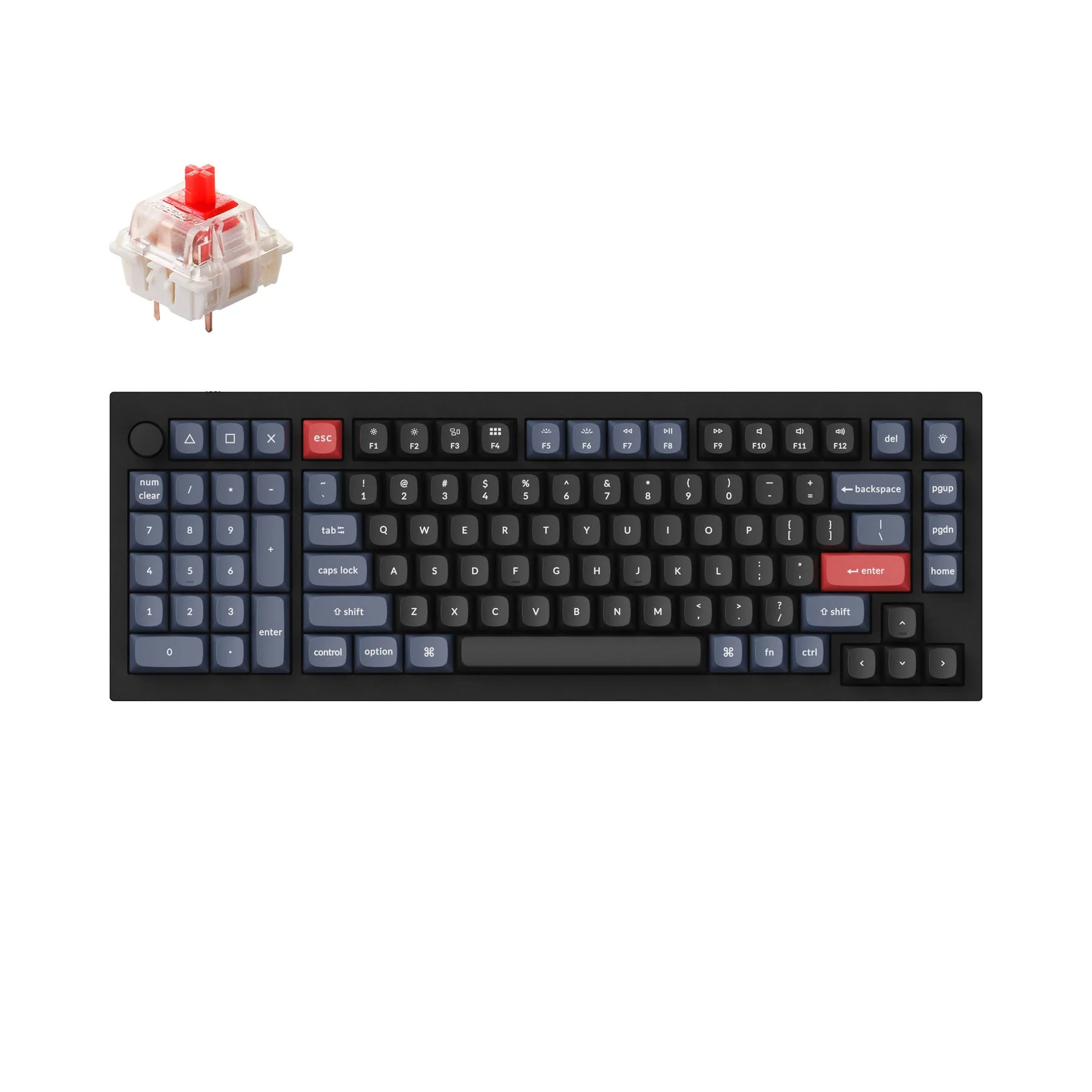 Keychron Q12 QMK Custom Mechanical Keyboard (US ANSI Layout) - Image 7