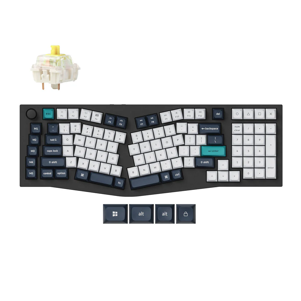 Keychron Q13 Max (Alice Layout) QMK Wireless Custom Mechanical Keyboard (US ANSI Layout) - Image 3