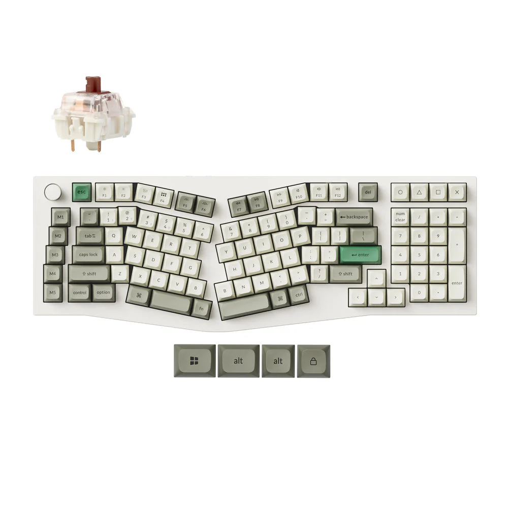 Keychron Q13 Max (Alice Layout) QMK Wireless Custom Mechanical Keyboard (US ANSI Layout) - Image 5