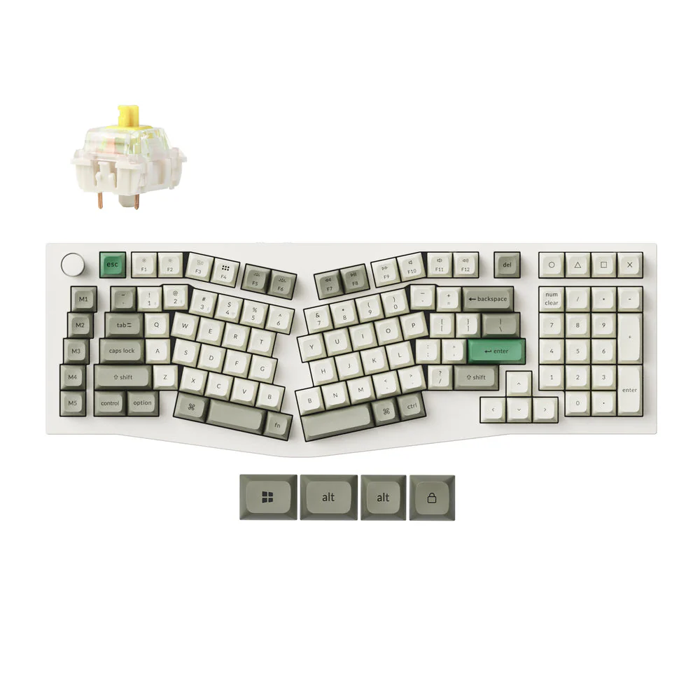 Keychron Q13 Max (Alice Layout) QMK Wireless Custom Mechanical Keyboard (US ANSI Layout) - Image 6