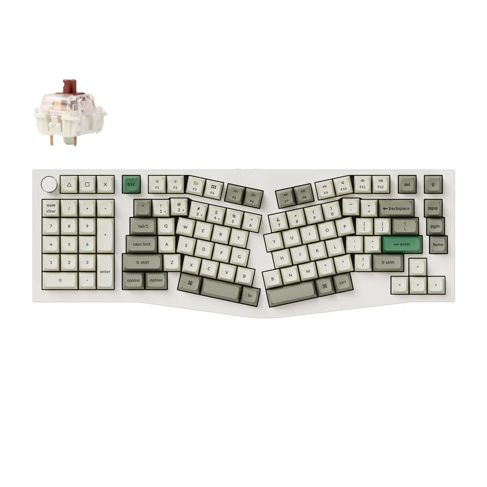 Keychron Q14 Max (Alice Layout) QMK Wireless Custom Mechanical Keyboard (US ANSI Layout) - Image 5