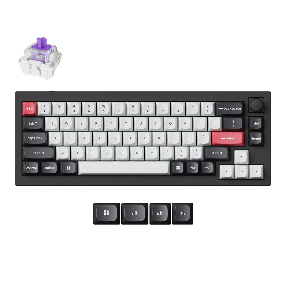 Keychron Q2 HE QMK Wireless Custom Keyboard (US ANSI Layout)