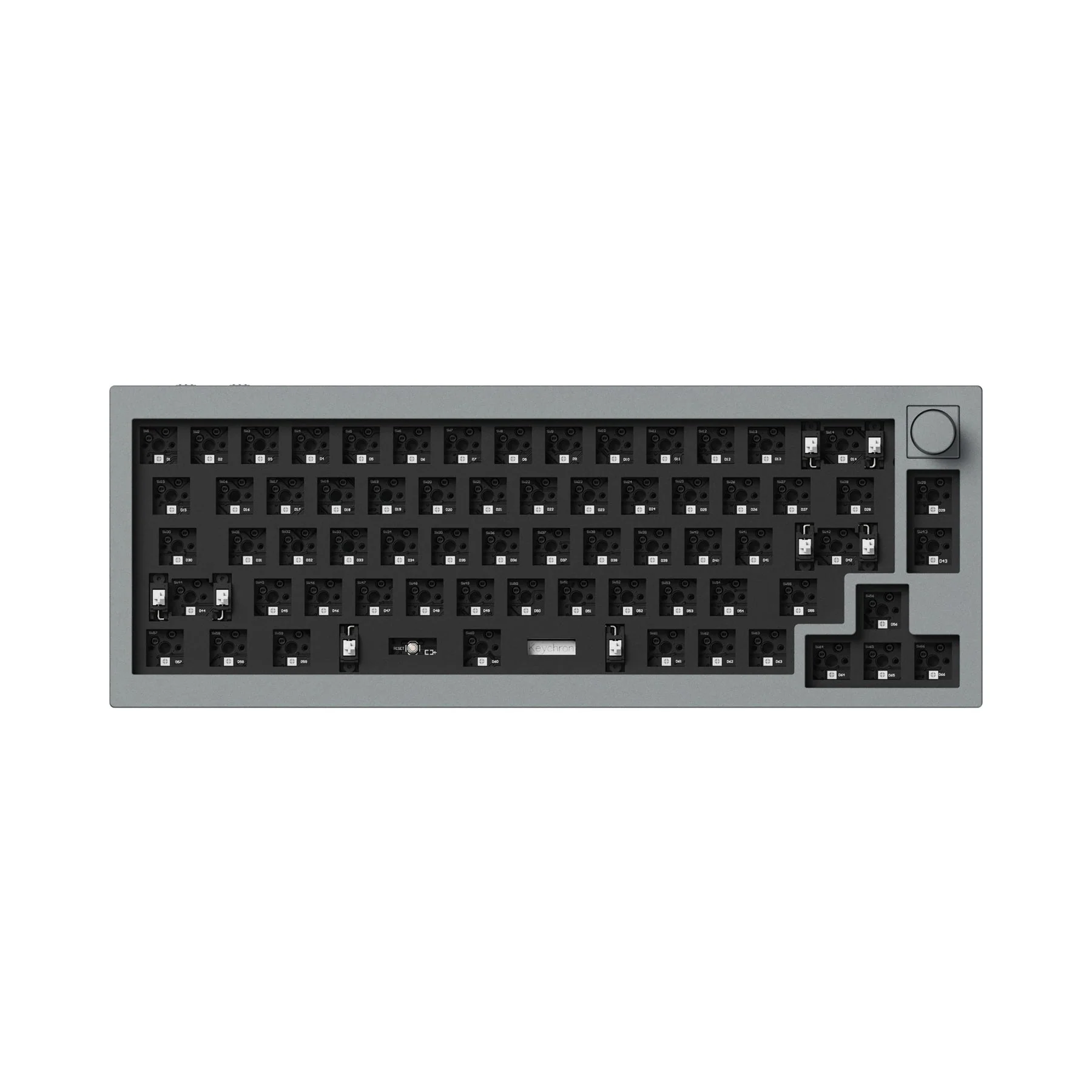 Keychron Q2 Pro QMK/VIA Wireless Custom Mechanical Keyboard (US ANSI Layout) - Image 11