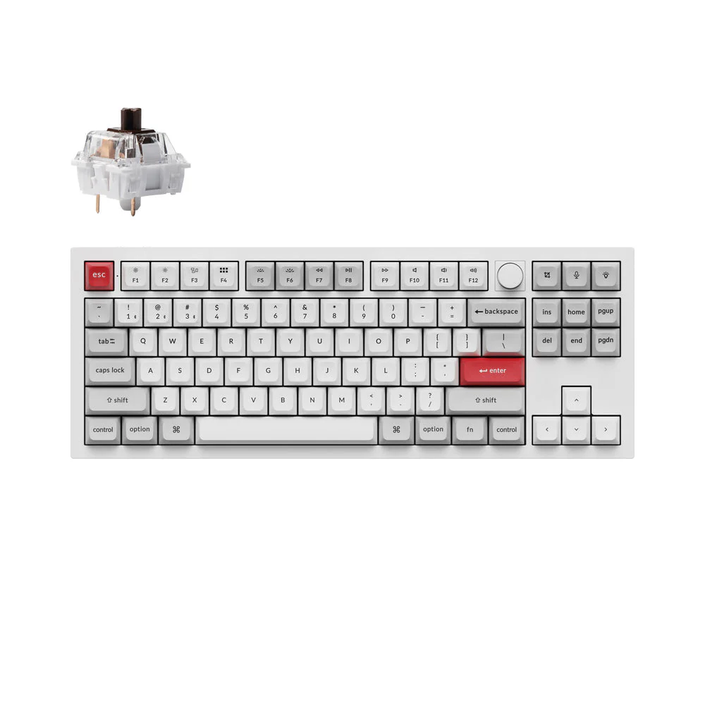 Keychron Q3 Pro QMK/VIA Wireless Custom Mechanical Keyboard (US ANSI Layout) - Image 23