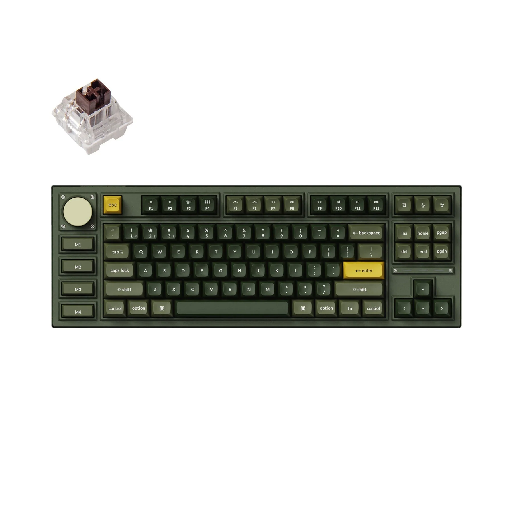 Keychron Q3 Pro QMK/VIA Wireless Custom Mechanical Keyboard (US ANSI Layout) - Image 5