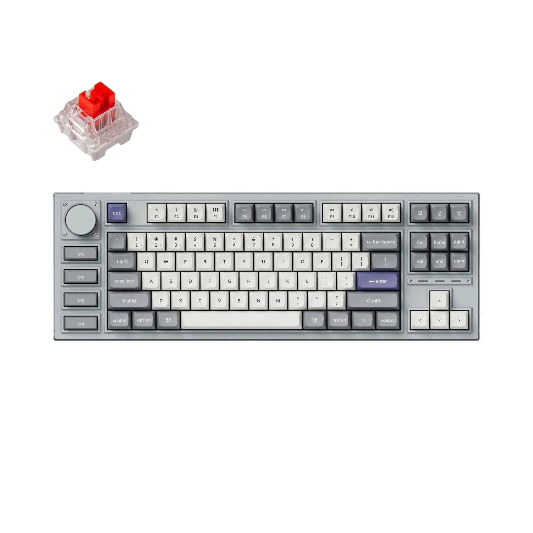 Keychron Q3 Pro QMK/VIA Wireless Custom Mechanical Keyboard (US ANSI Layout) - Image 7