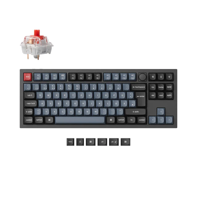 Keychron Q3 Pro QMK/VIA Wireless Custom Mechanical Keyboard ISO Layout Collection - Image 11