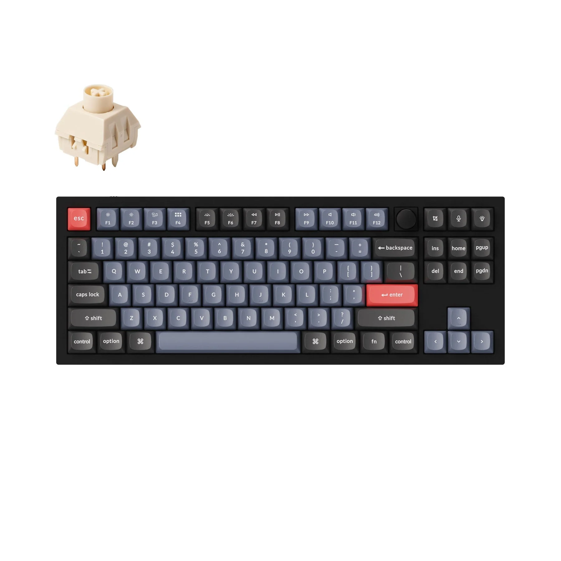 Keychron Q3 QMK Custom Mechanical Keyboard (US ANSI Layout) - Image 58