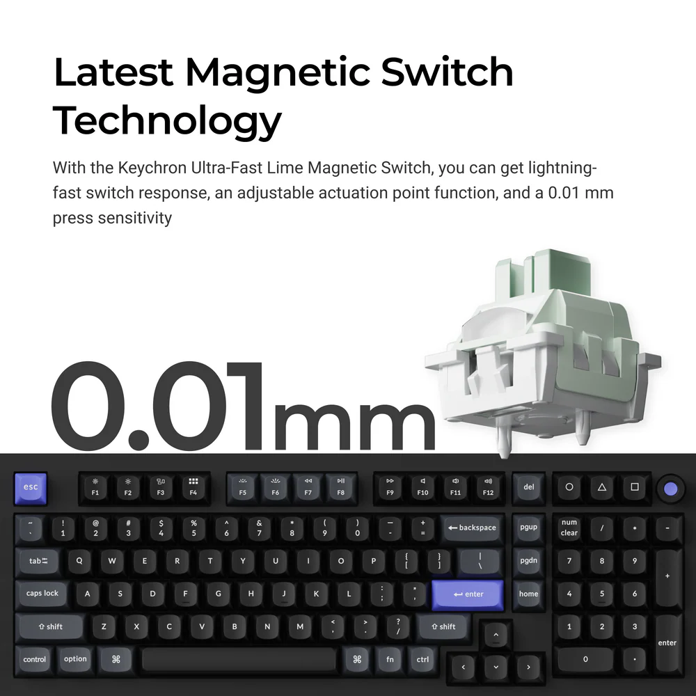 Keychron Q5 HE 8K Magnetic Switch Keyboard (US ANSI Layout) - Image 2