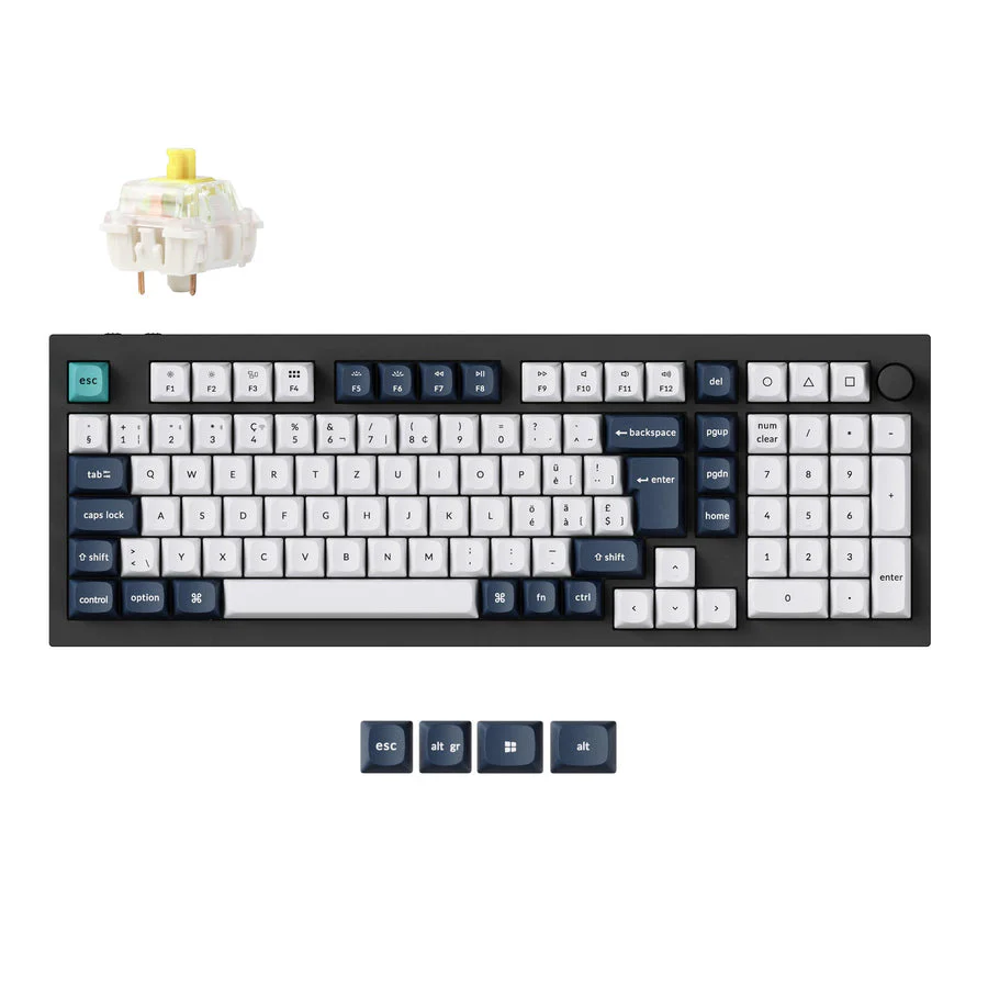 Keychron Q5 Max QMK/VIA Wireless Custom Mechanical Keyboard ISO Layout Collection - Image 12
