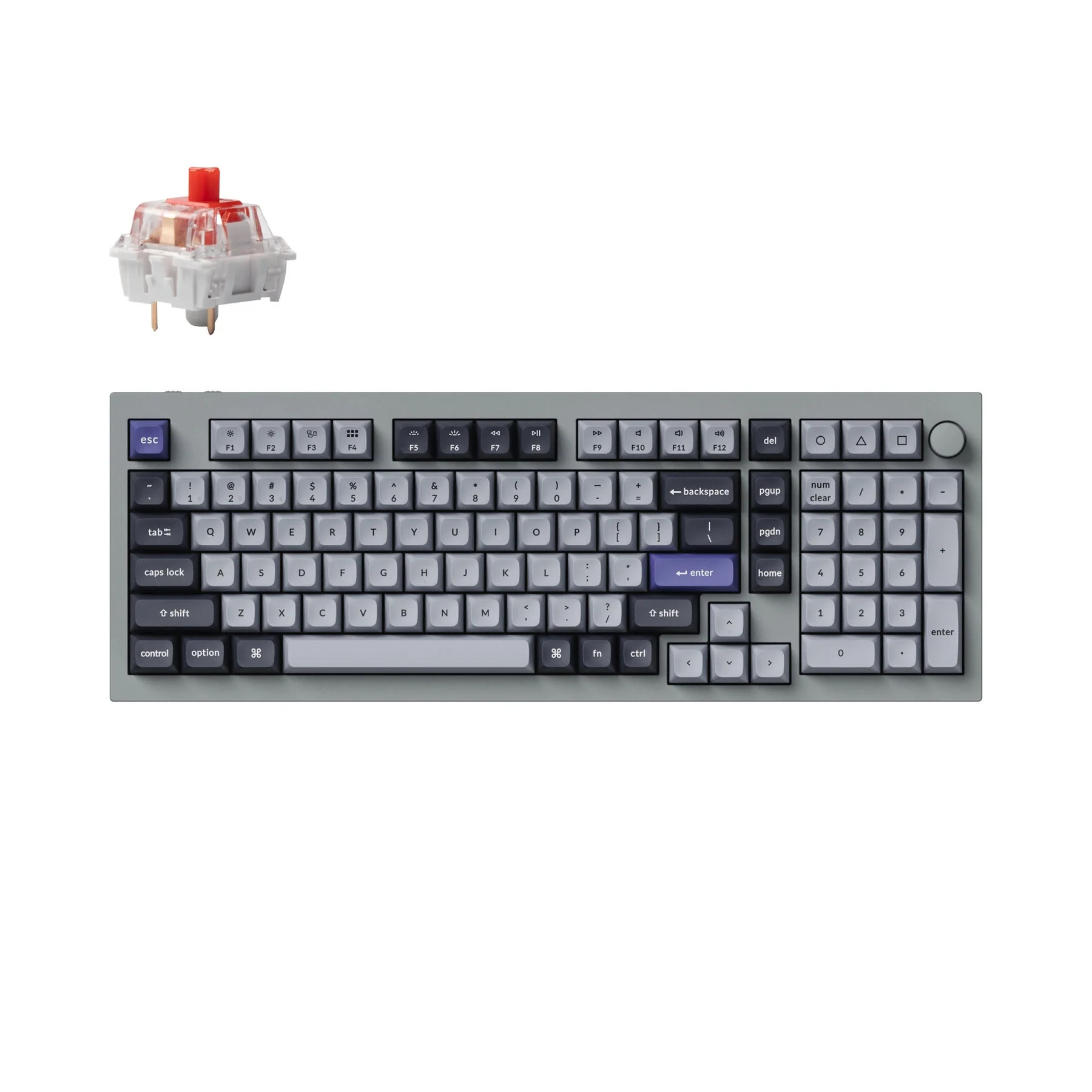 Keychron Q5 Pro QMK/VIA Wireless Custom Mechanical Keyboard (US ANSI Layout) - Image 4