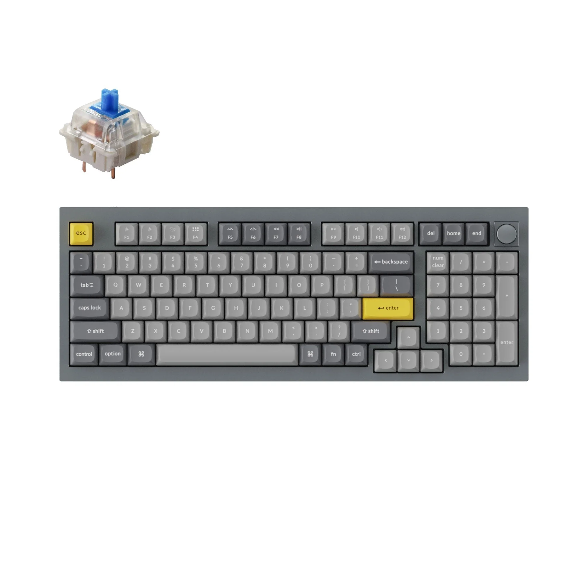 Keychron Q5 QMK Custom Mechanical Keyboard (US ANSI Layout) - Image 17