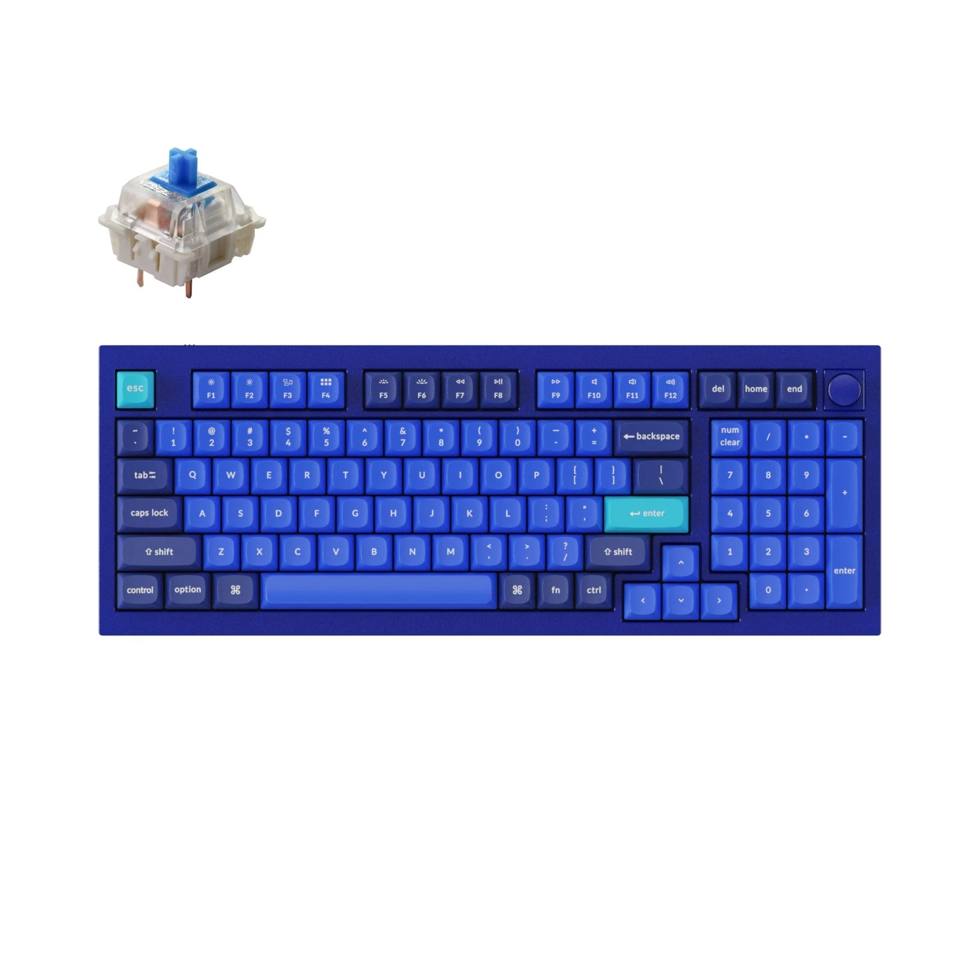 Keychron Q5 QMK Custom Mechanical Keyboard (US ANSI Layout) - Image 23