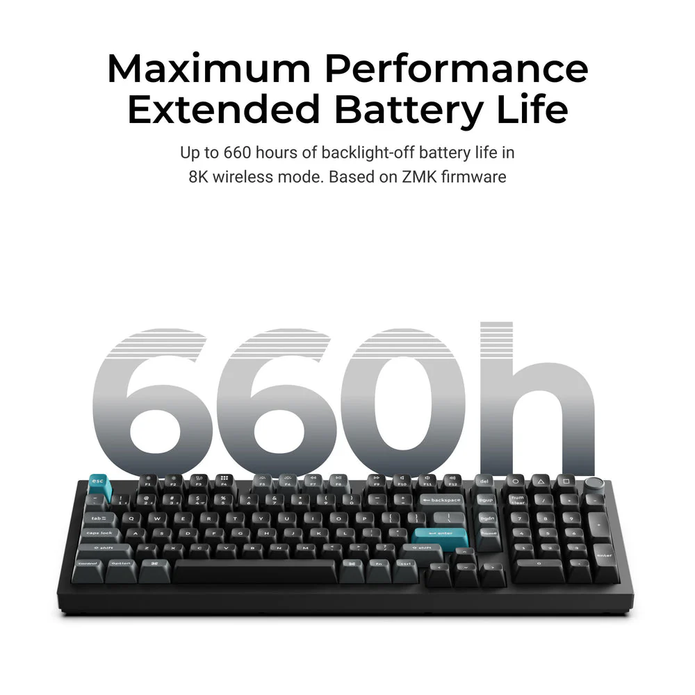 Keychron Q5 Ultra 8K Wireless Custom Mechanical Keyboard (US ANSI Layout) - Image 7