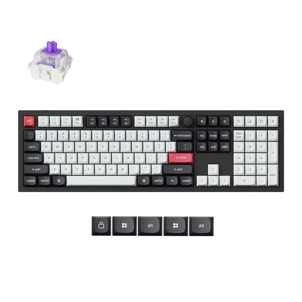 Keychron Q6 HE QMK Wireless Custom Keyboard (US ANSI Layout) - Image 7