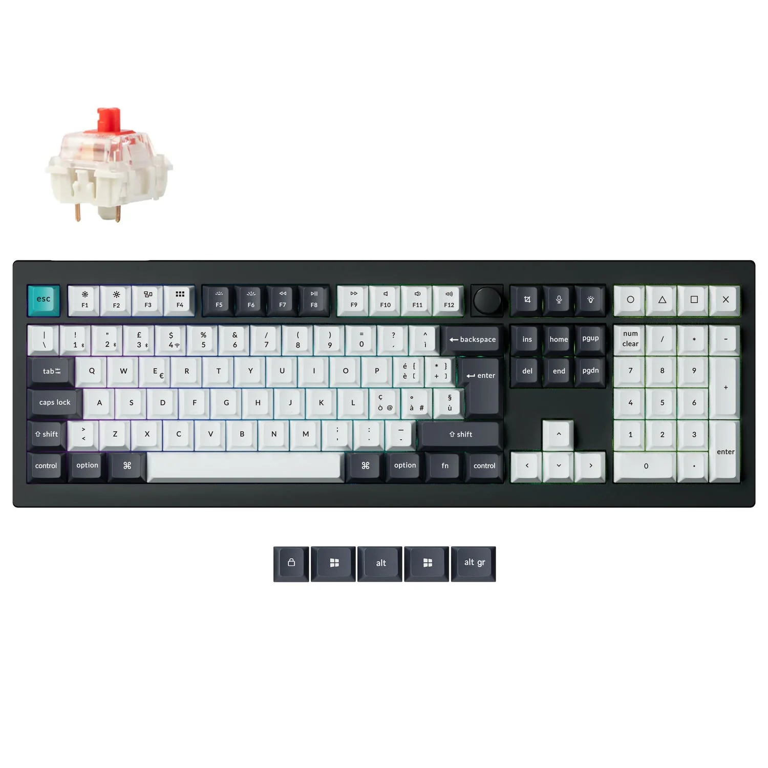 Keychron Q6 Max QMK/VIA Wireless Custom Mechanical Keyboard ISO Layout Collection - Image 26