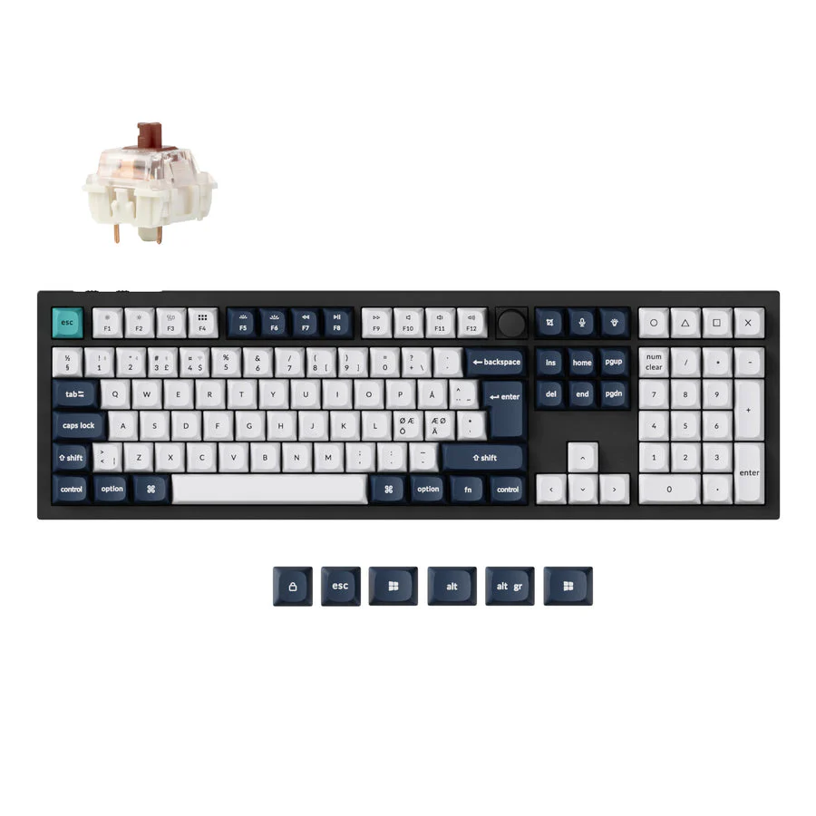 Keychron Q6 Max QMK/VIA Wireless Custom Mechanical Keyboard ISO Layout Collection - Image 8