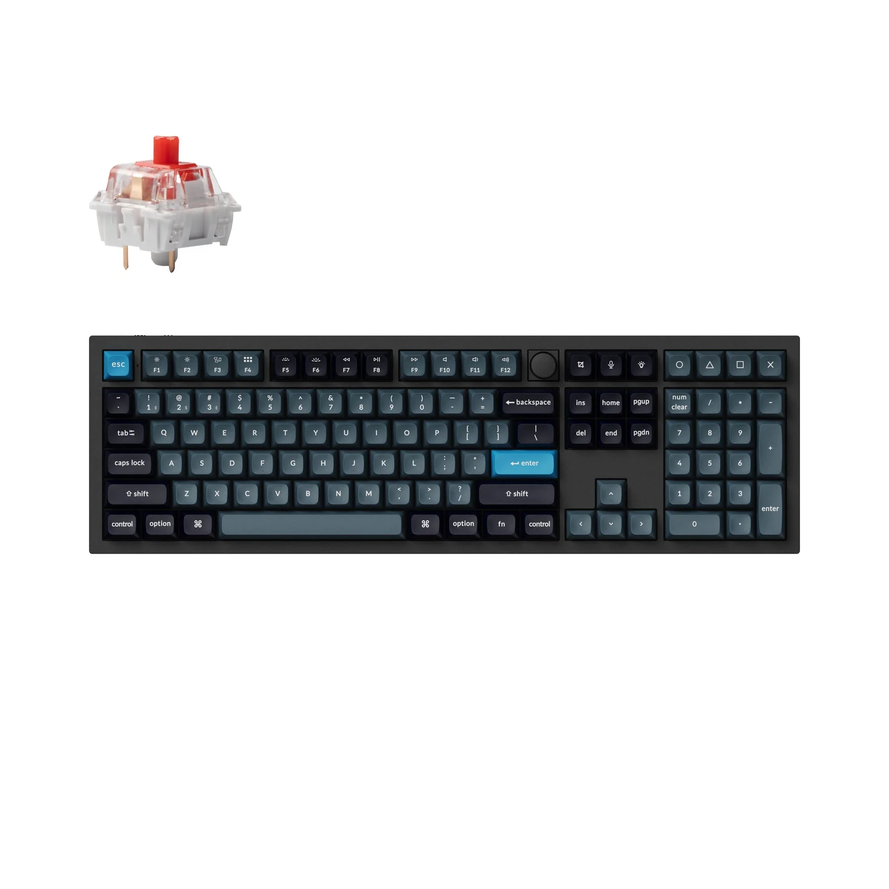 Keychron Q6 Pro QMK/VIA Wireless Custom Mechanical Keyboard (US ANSI Layout)