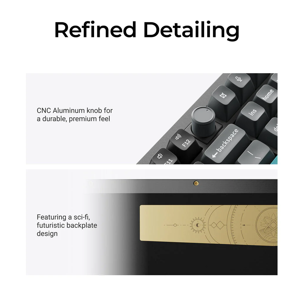 Keychron Q6 Ultra 8K Wireless Custom Mechanical Keyboard (US ANSI Layout) - Image 3