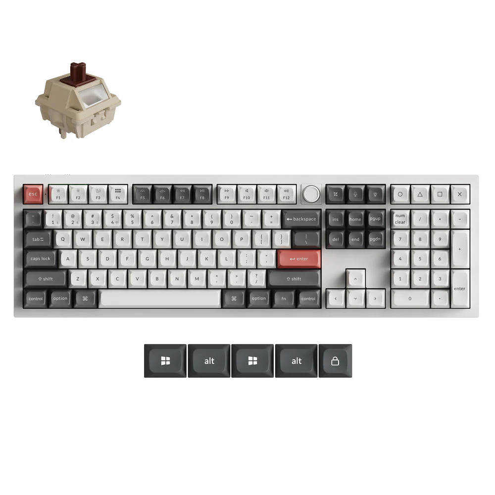 Keychron Q6 Ultra 8K Wireless Custom Mechanical Keyboard (US ANSI Layout) - Image 12