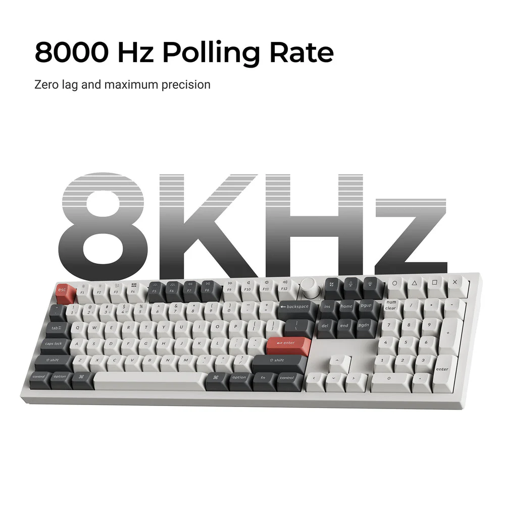 Keychron Q6 Ultra 8K Wireless Custom Mechanical Keyboard (US ANSI Layout) - Image 4