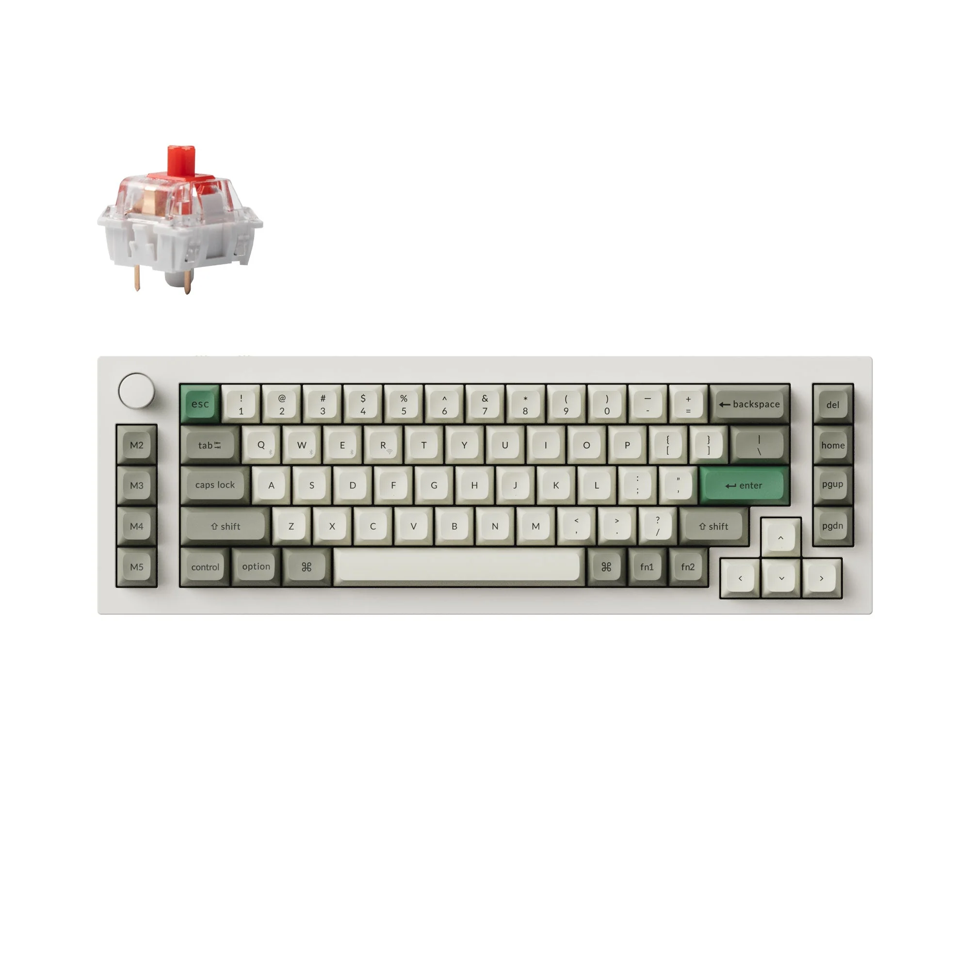 Keychron Q65 Max QMK/VIA Wireless Custom Mechanical Keyboard (US ANSI Layout) - Image 4
