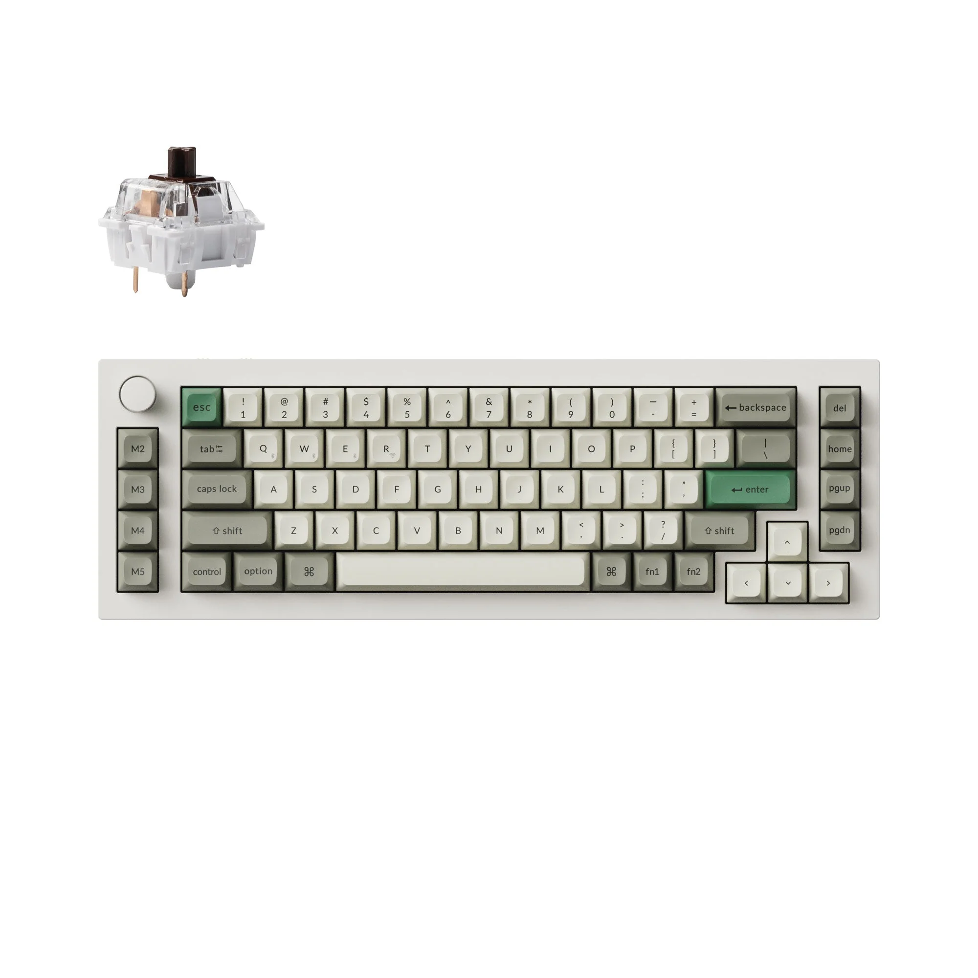 Keychron Q65 Max QMK/VIA Wireless Custom Mechanical Keyboard (US ANSI Layout) - Image 5