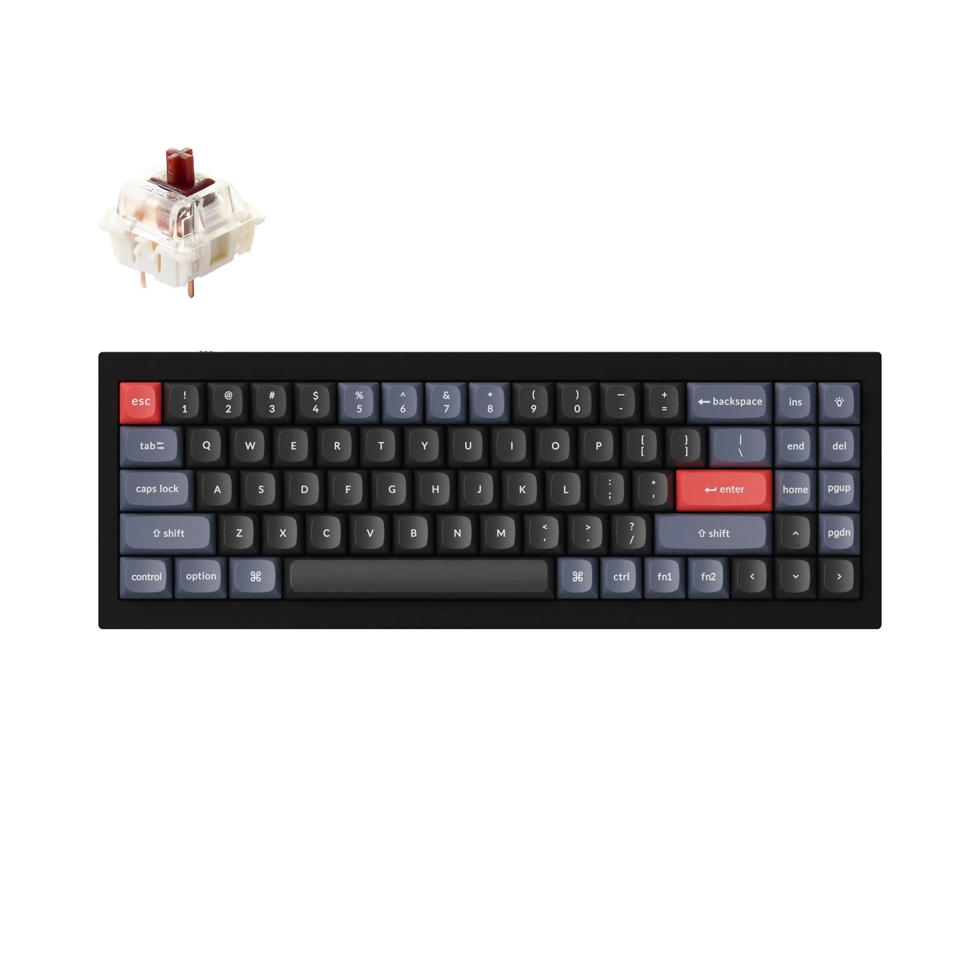 Keychron Q7 QMK Custom Mechanical Keyboard (US ANSI Layout) - Image 3