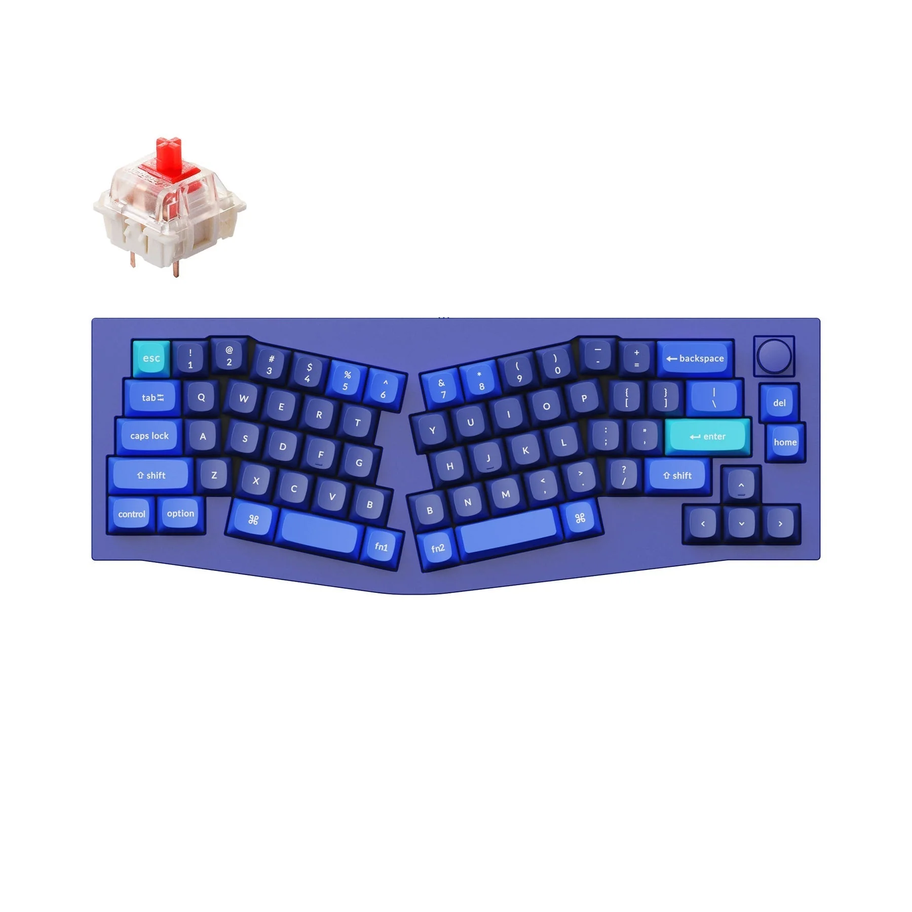 Keychron Q8 (Alice Layout) QMK Custom Mechanical Keyboard (US ANSI Layout) - Image 25