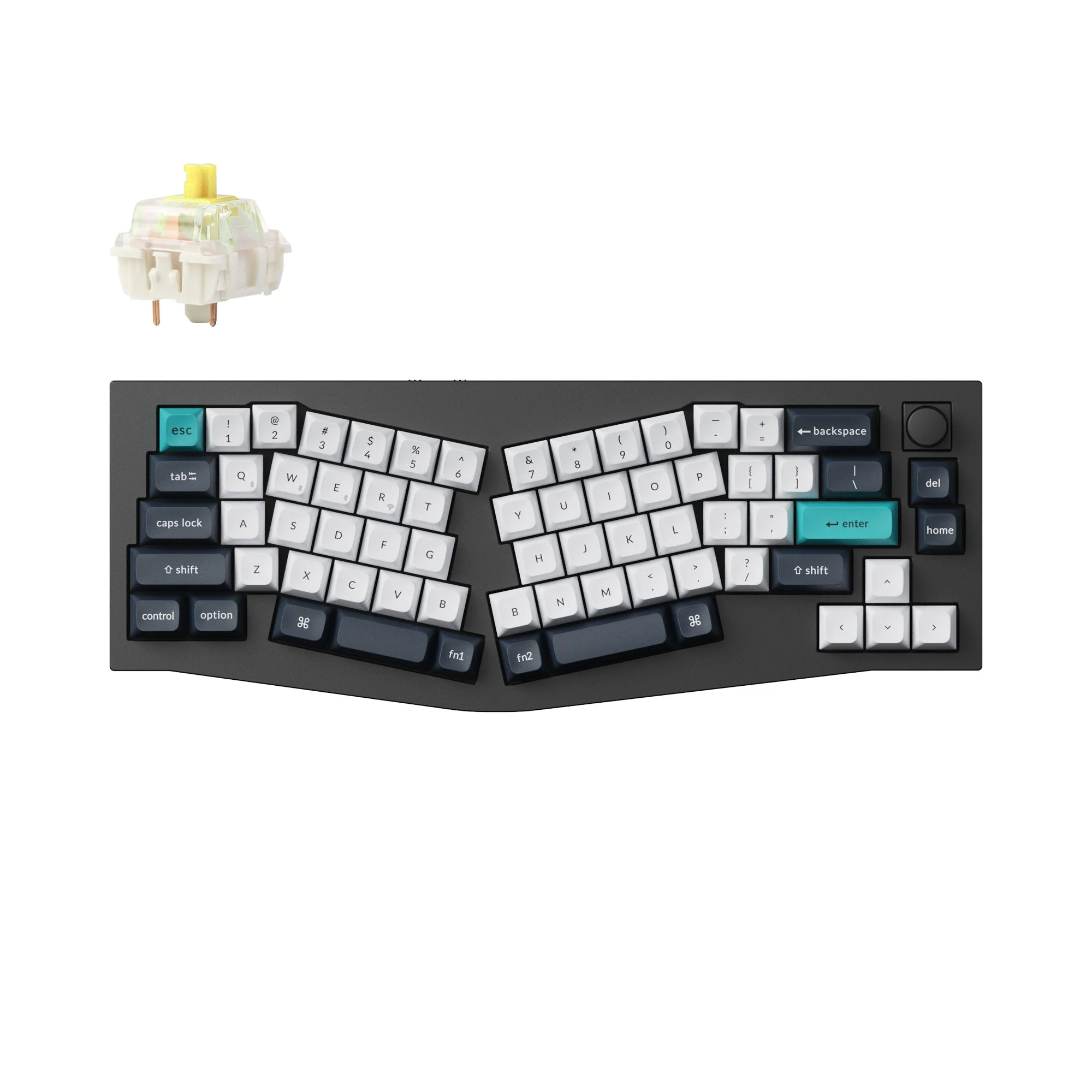 Keychron Q8 Max (Alice Layout) QMK/VIA Wireless Custom Mechanical Keyboard (US ANSI Layout) - Image 3