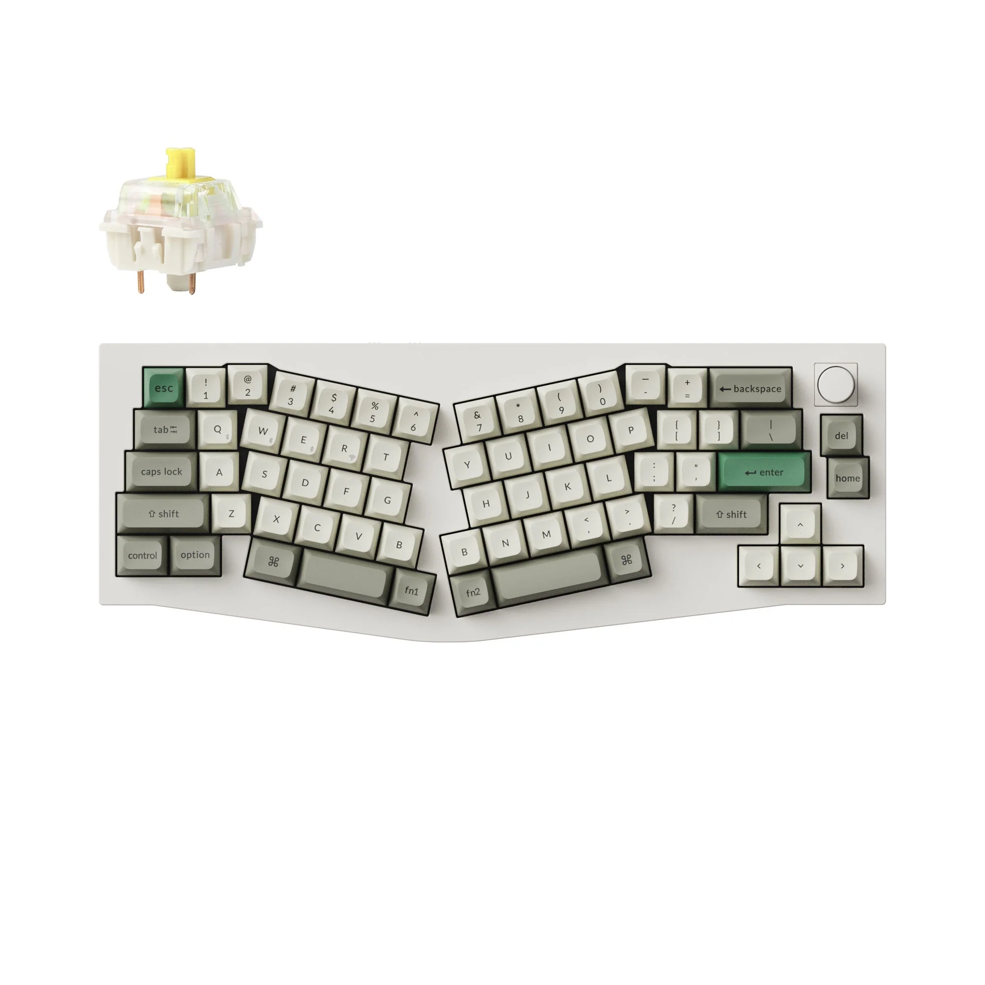 Keychron Q8 Max (Alice Layout) QMK/VIA Wireless Custom Mechanical Keyboard (US ANSI Layout) - Image 6