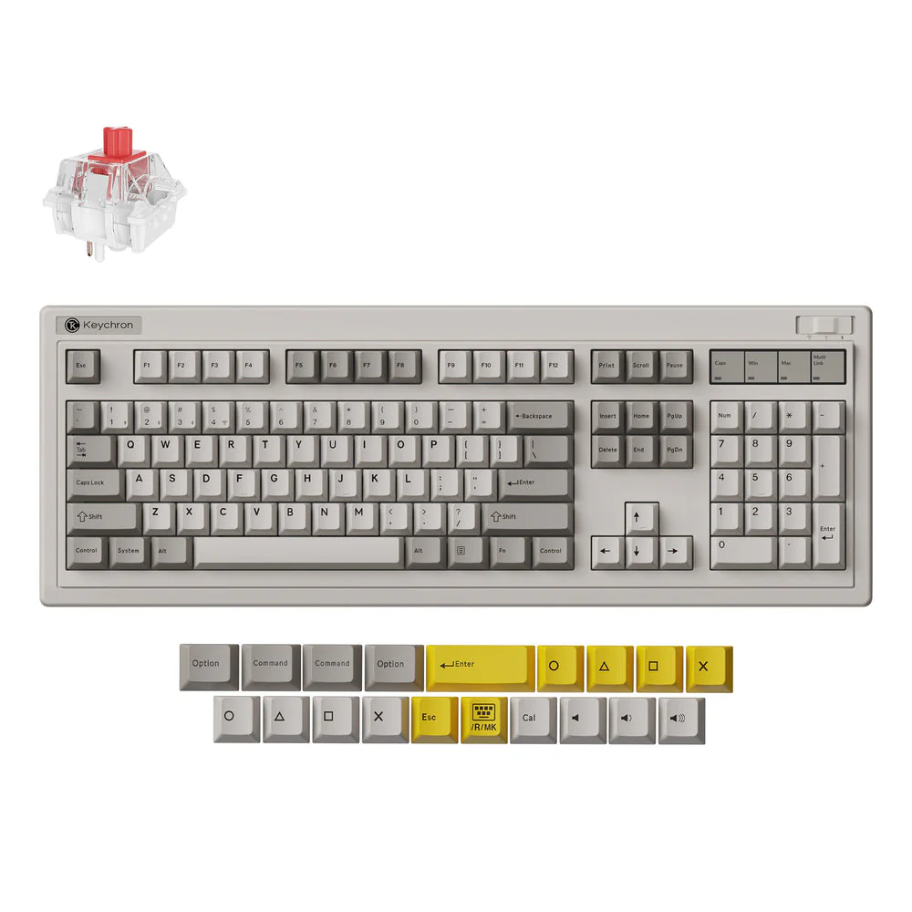 Keychron R6 QMK Wireless Mechanical Keyboard (US ANSI Layout) - Image 10