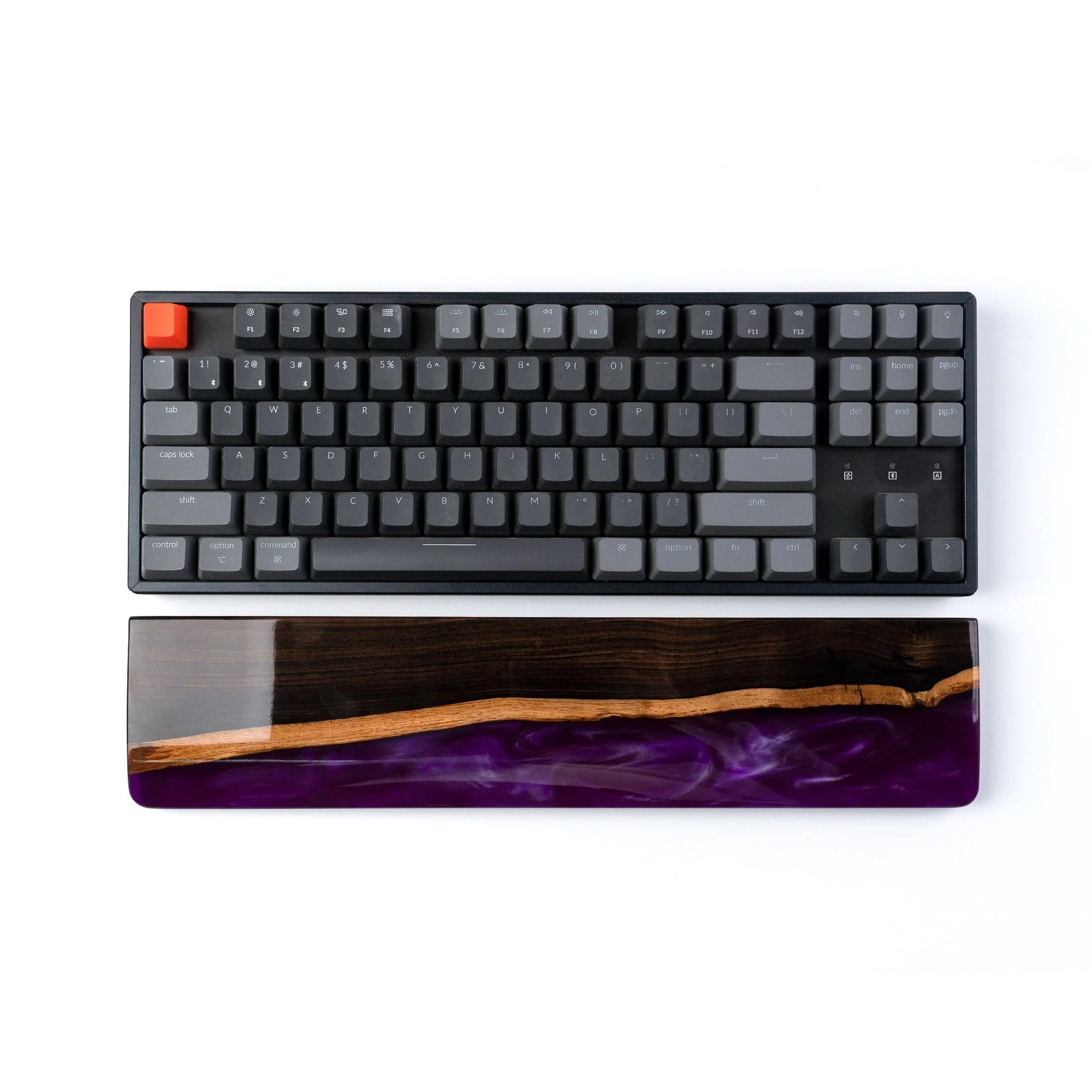 Keychron Resin and Wooden Palm Rest - Image 3
