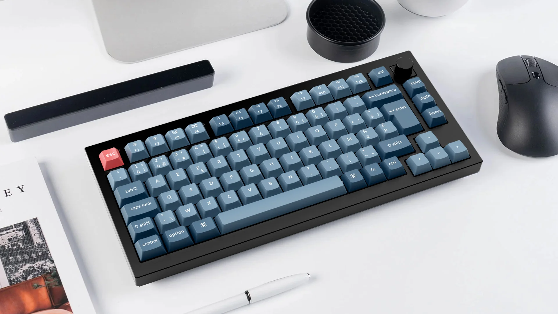 Keychron V1 Max QMK Wireless Custom Mechanical Keyboard ISO Layout Collection - Image 26