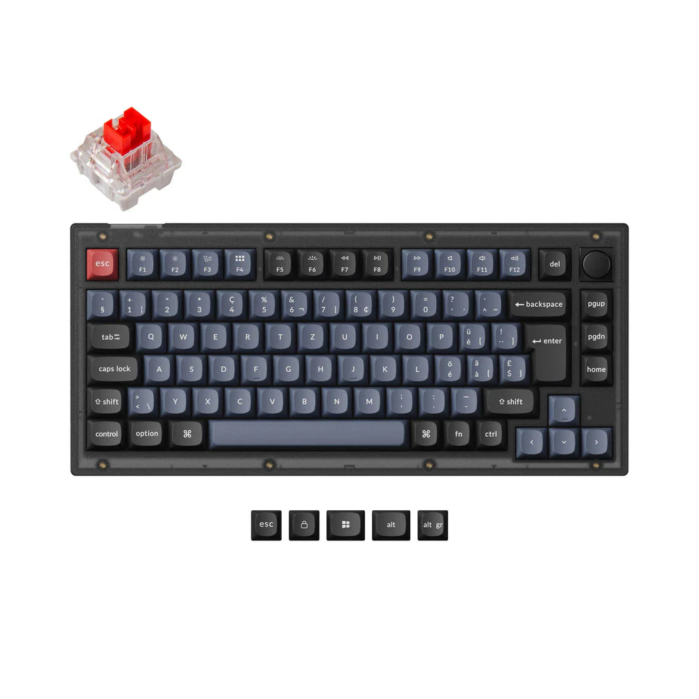 Keychron V1 QMK Custom Mechanical Keyboard ISO Layout Collection - Image 15