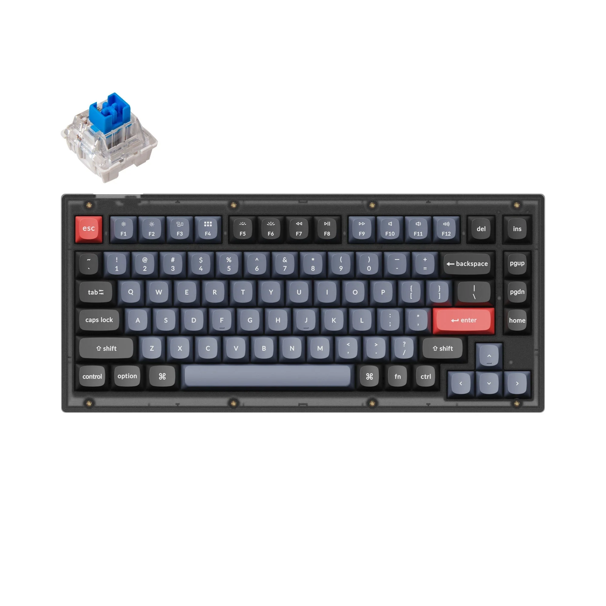 Keychron V1 QMK Custom Mechanical Keyboard (US ANSI Layout) - Image 2