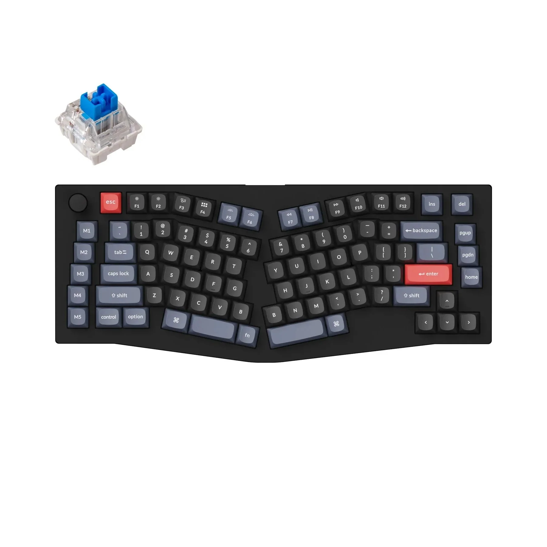 Keychron V10 (Alice Layout) QMK Custom Mechanical Keyboard (US ANSI Layout) - Image 5