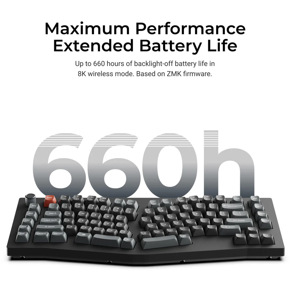 Keychron V10 Ultra 8K Wireless Custom Mechanical Keyboard (US ANSI Layout) - Image 4