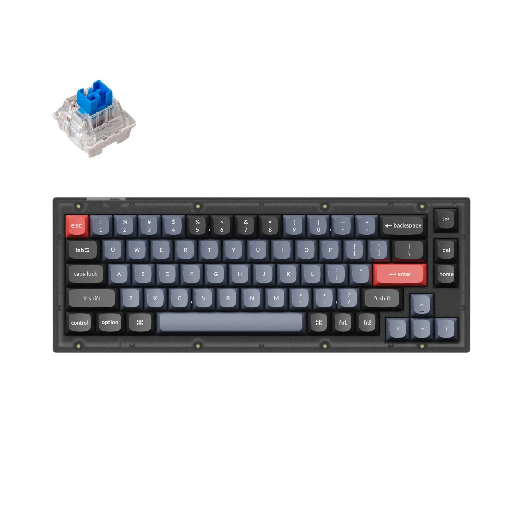 Keychron V2 QMK Custom Mechanical Keyboard (US ANSI Layout) - Image 2