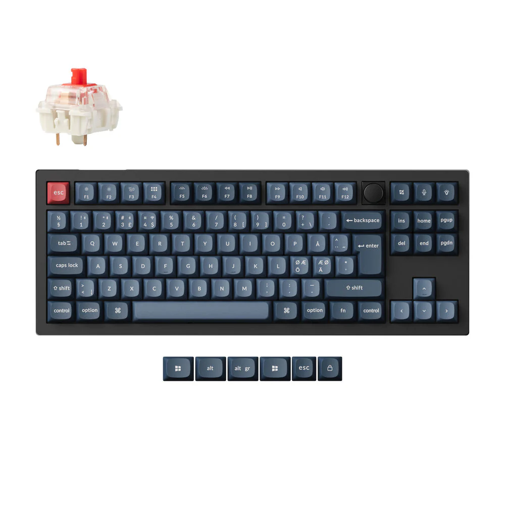 Keychron V3 Max QMK/VIA Wireless Custom Mechanical Keyboard ISO Layout Collection - Image 7