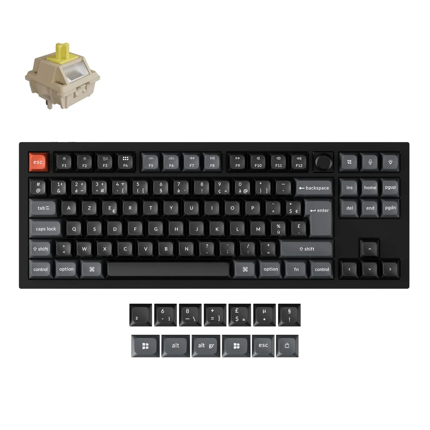 Keychron V3 Ultra 8K Wireless Custom Mechanical Keyboard ISO Layout Collection - Image 10