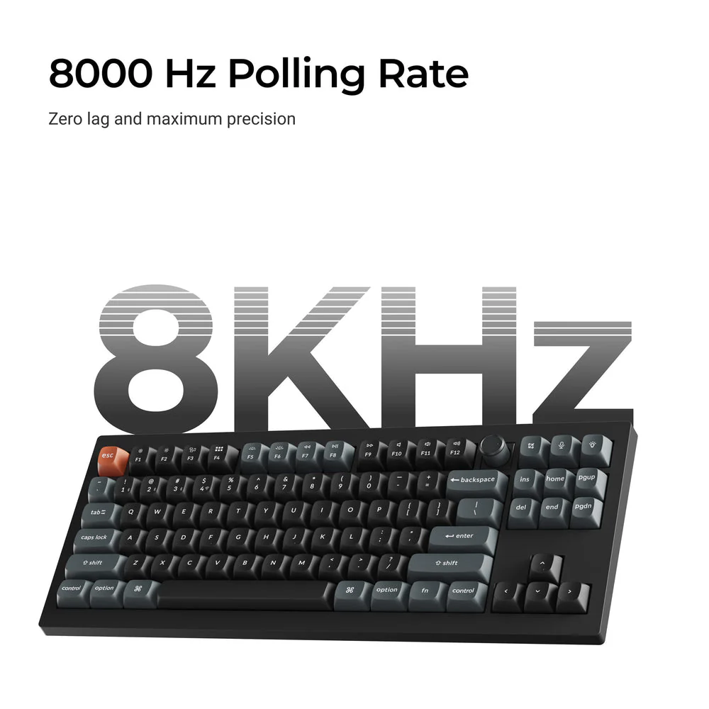 Keychron V3 Ultra 8K Wireless Custom Mechanical Keyboard (US ANSI Layout) - Image 3