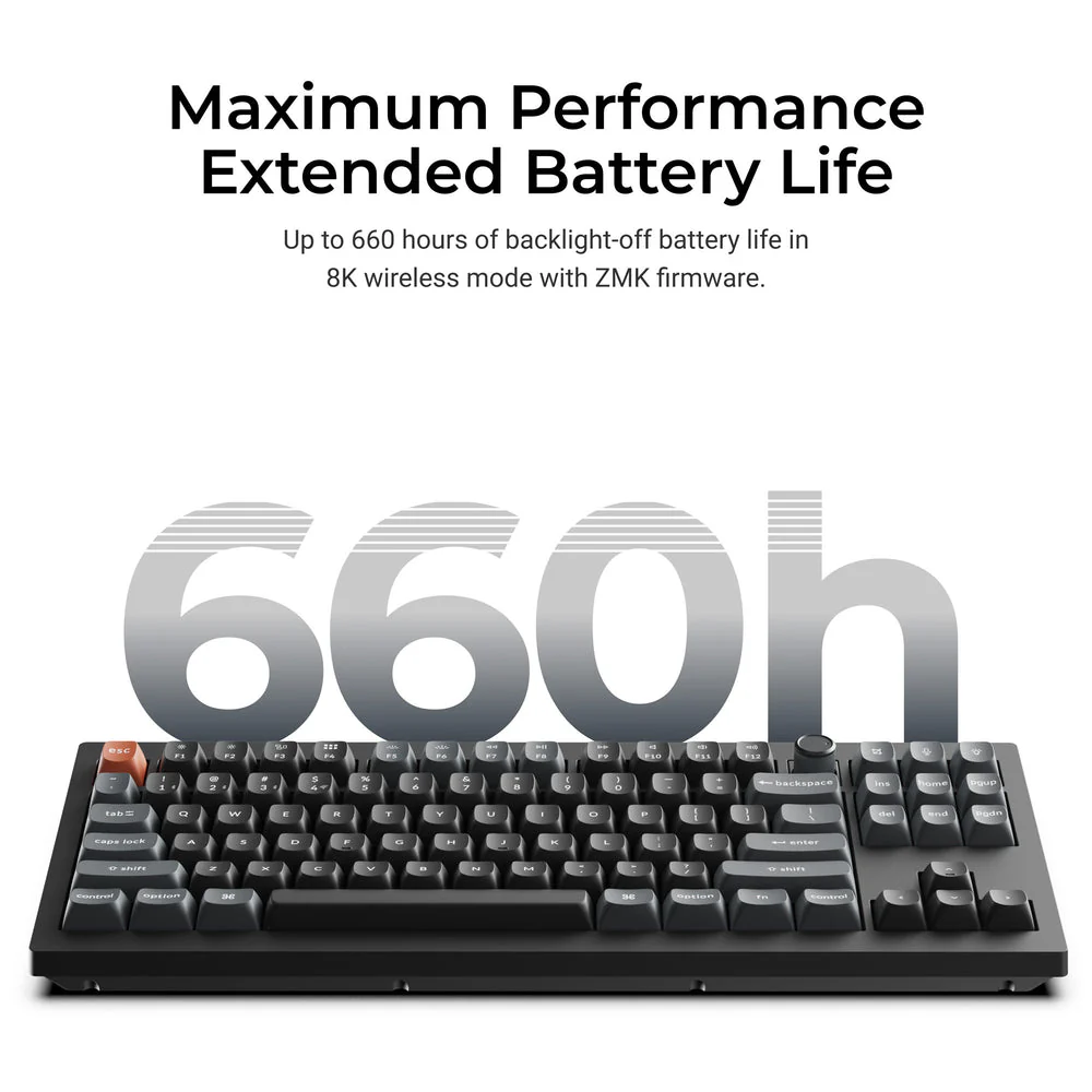 Keychron V3 Ultra 8K Wireless Custom Mechanical Keyboard (US ANSI Layout) - Image 4