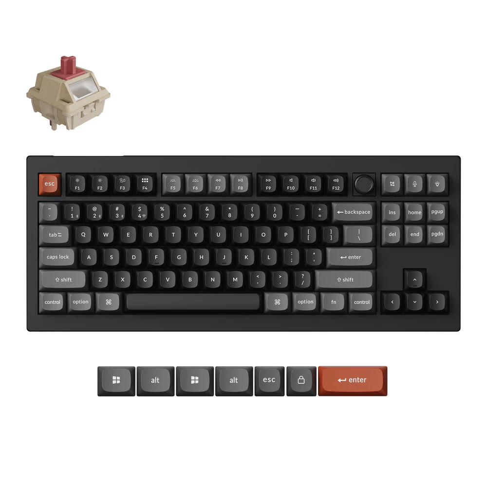 Keychron V3 Ultra 8K Wireless Custom Mechanical Keyboard (US ANSI Layout) - Image 9